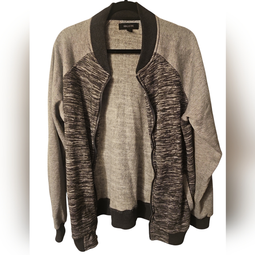 RING of FIRE Men's Fleece Bomber Jacket